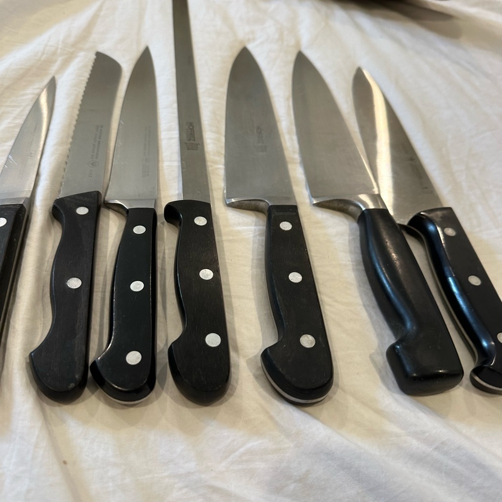 J.A. Henckels knife, Wüsthof and Hoffritz assortment of quality knives - Picture 11 of 11